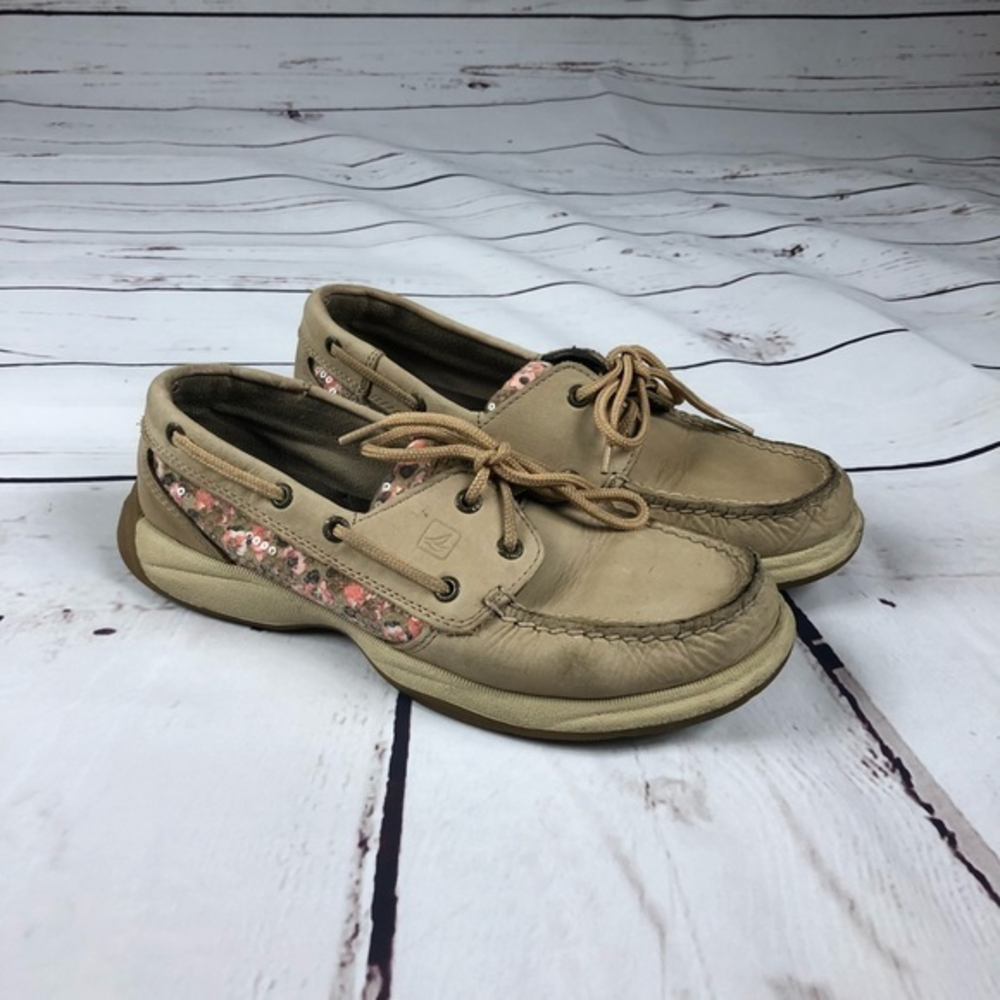 Sperry Tan Flower‎ Shoes
